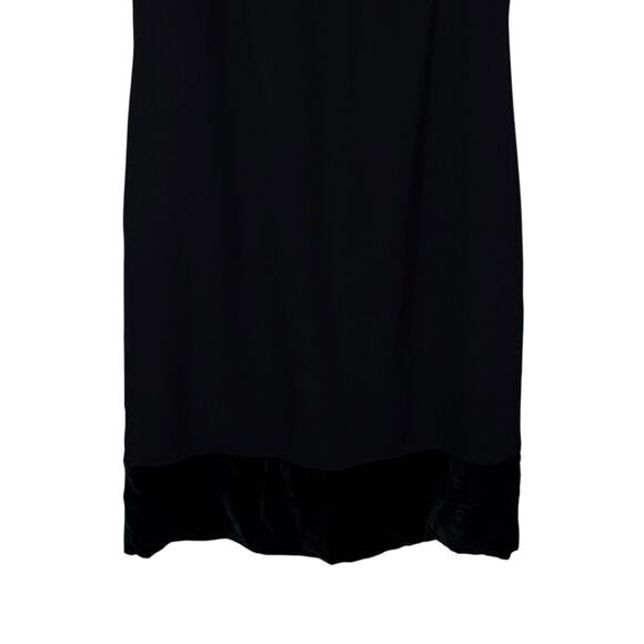 Etro Wool Silk Black Shift Dress Sleeveless size 44 / US Medium - Picture 3 of 6
